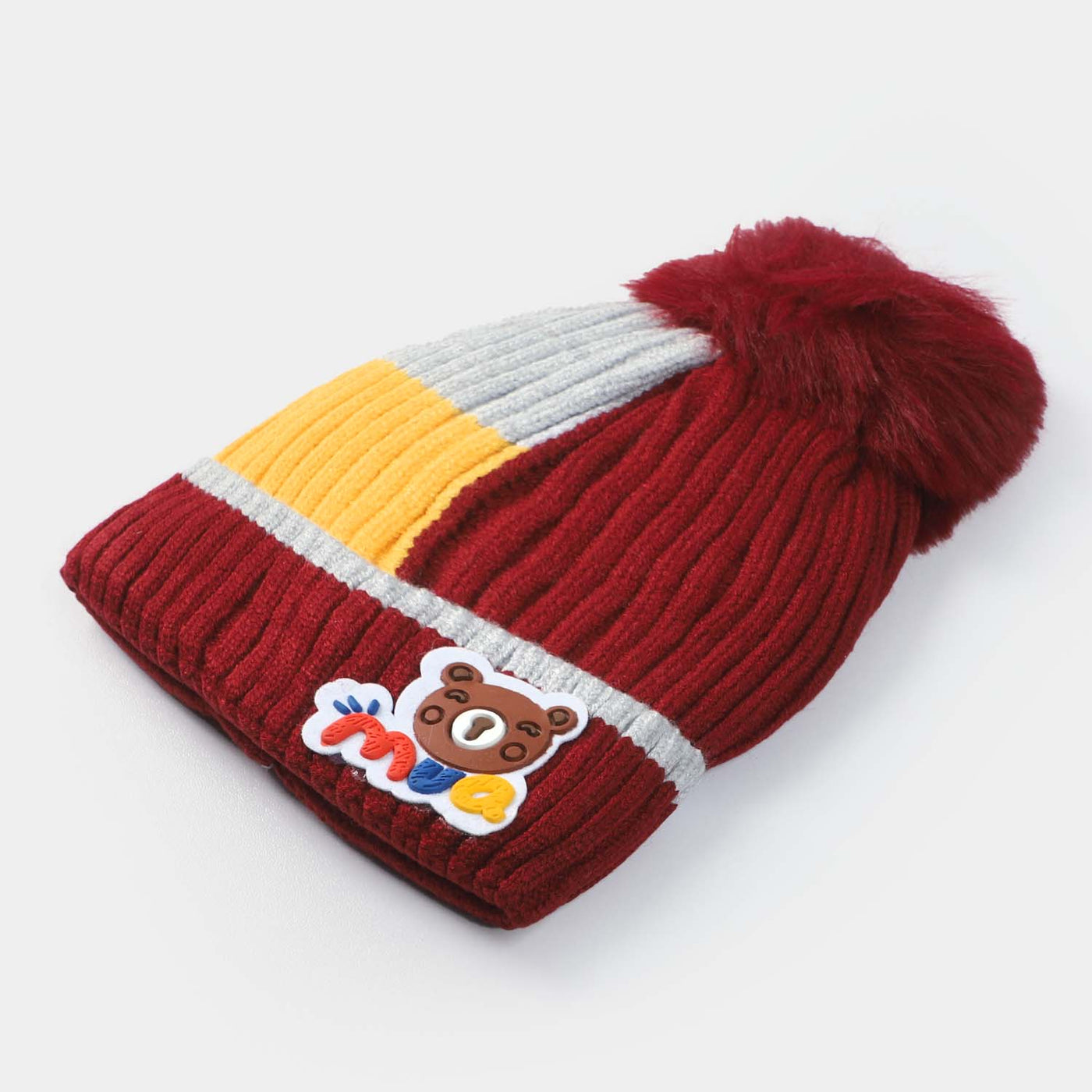 Woolen Cap 9M+ | Yellow Brown