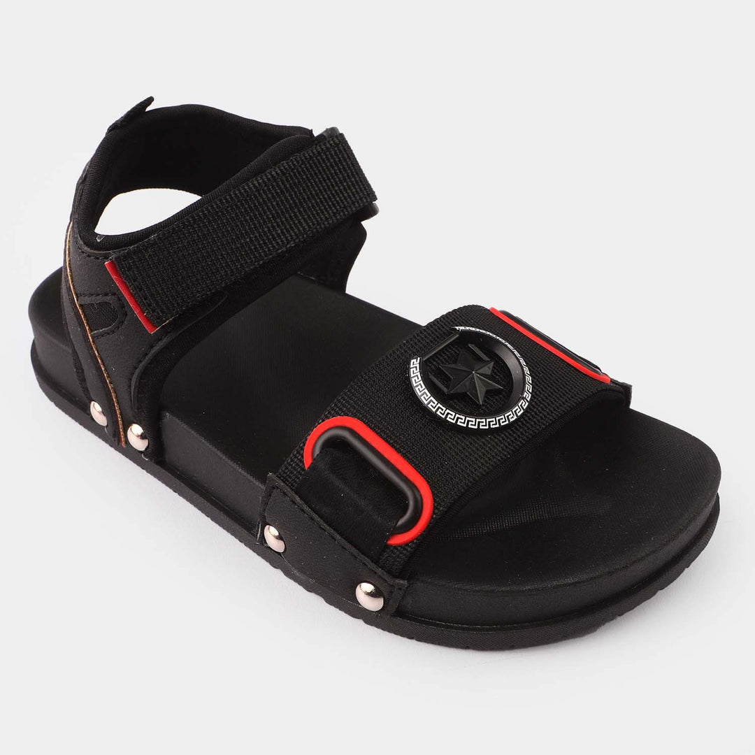 Boys Sandal BR-004-Black/Red