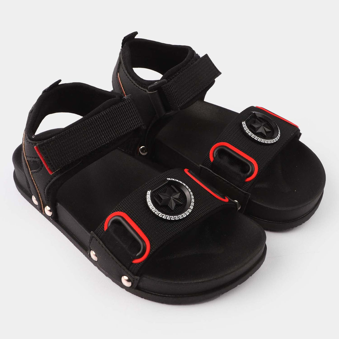 Boys Sandal BR-004-Black/Red