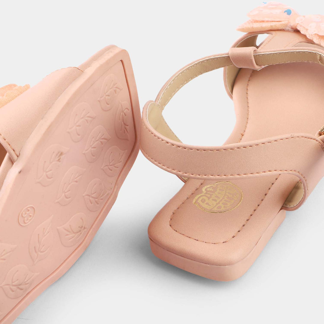 Girls Sandal U-K04-Peach