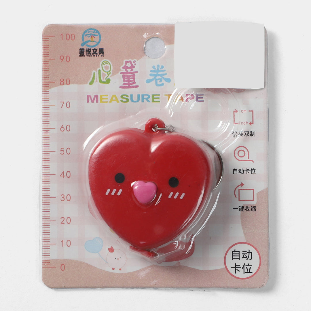 Measuring Tape Retractable Dual Sided In/Cm Keychain