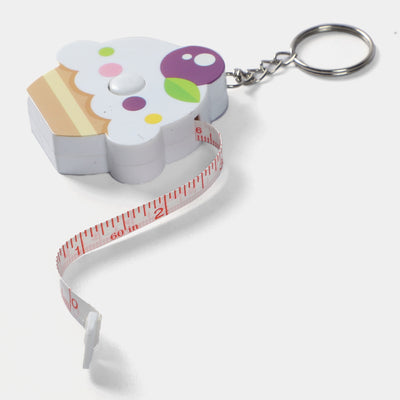 Measuring Tape Retractable Dual Sided In/Cm Keychain