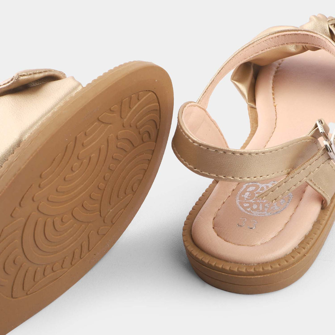 Girls Sandals 456-65-Golden