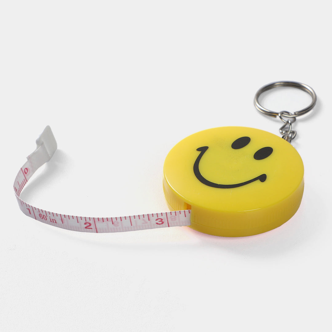 Measuring Tape Retractable Dual Sided In/Cm Keychain