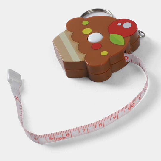 Measuring Tape Retractable Dual Sided In/Cm Keychain