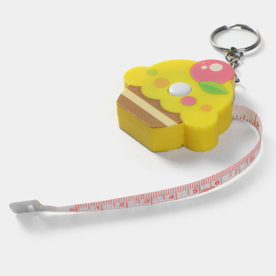 Measuring Tape Retractable Dual Sided In/Cm Keychain