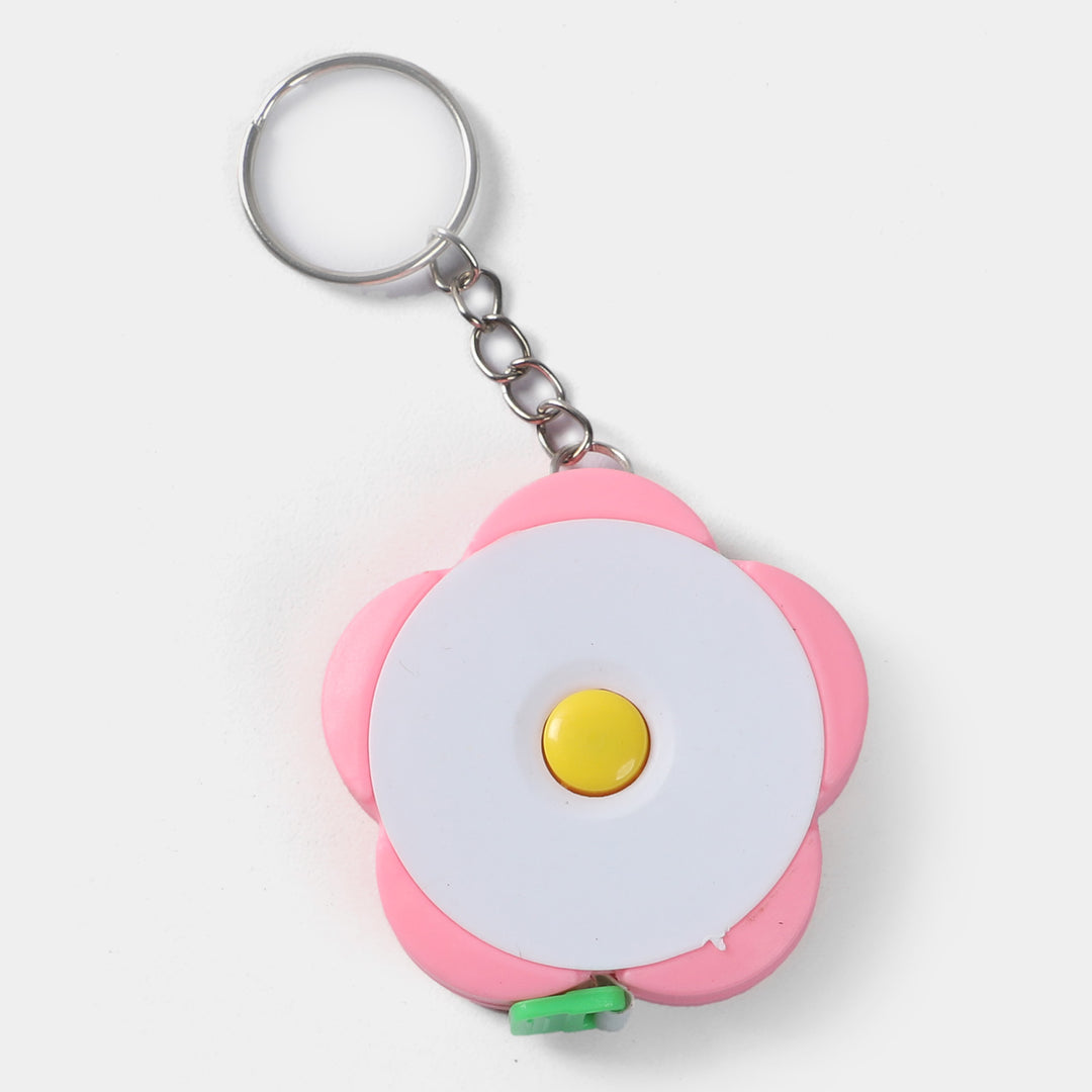 Measuring Tape Retractable Dual Sided In/Cm Keychain