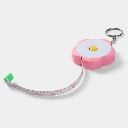 Measuring Tape Retractable Dual Sided In/Cm Keychain