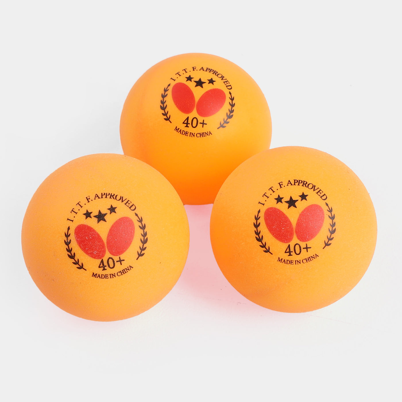 Table Tennis 3 Star Ball Butterfly Plastic 40+