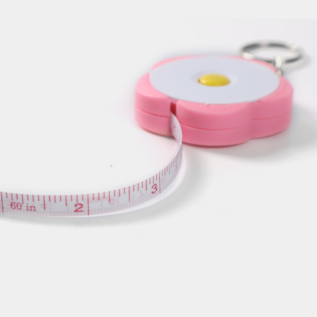 Measuring Tape Retractable Dual Sided In/Cm Keychain