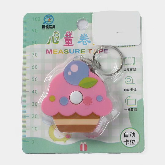 Measuring Tape Retractable Dual Sided In/Cm Keychain