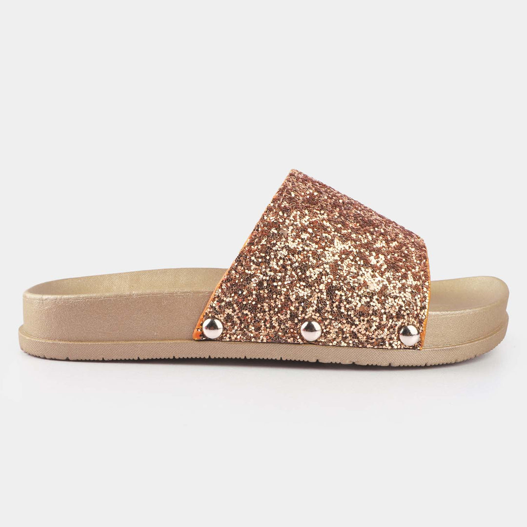 Girls Slipper CL-20-Golden