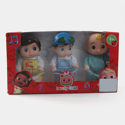 Character Doll Play Set For Kids