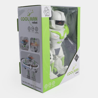 Cool Man Robot With Light & Sound For Kids