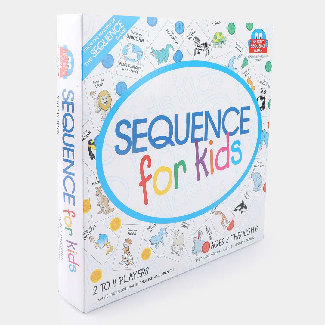 Sequence Game Board For Kids