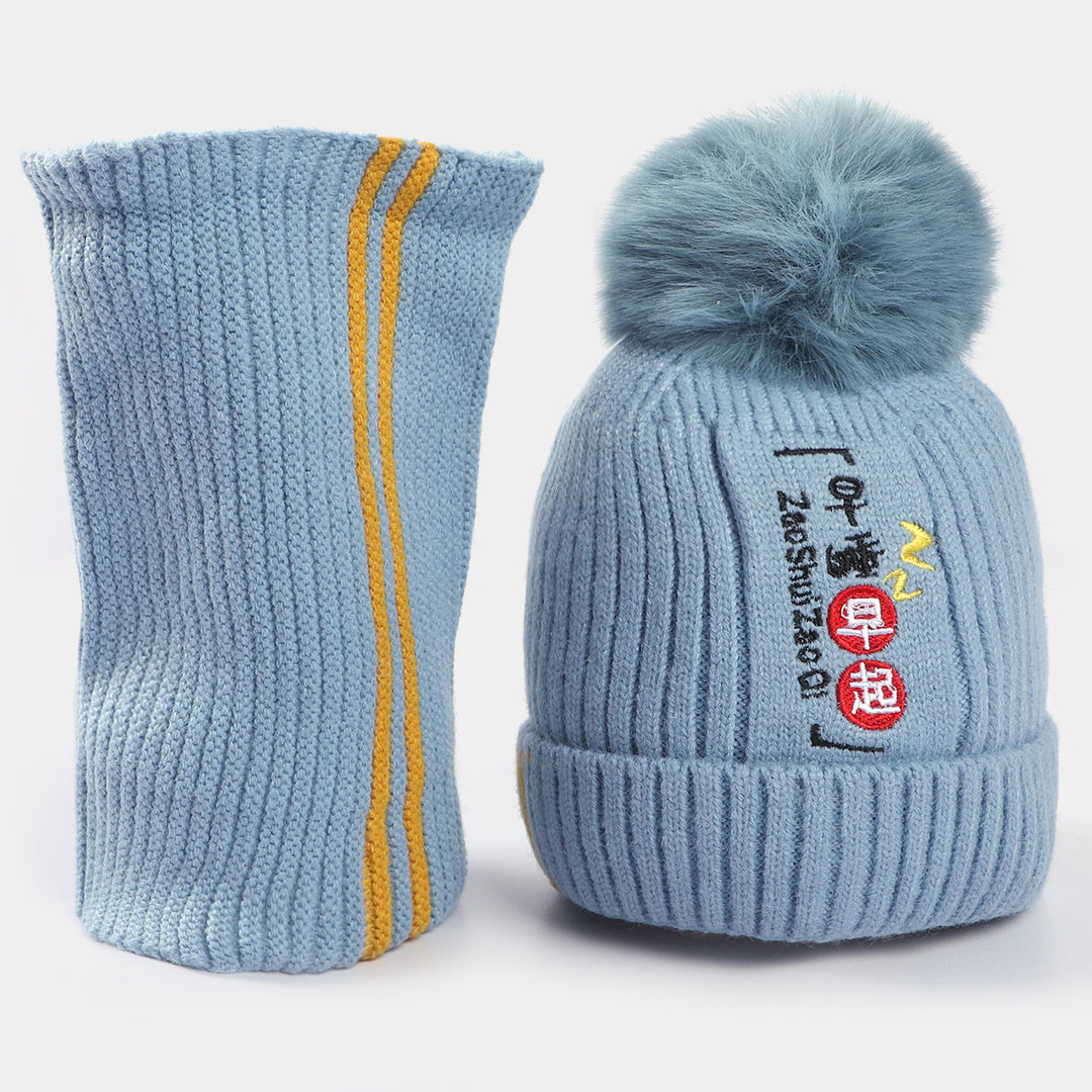 Neck Warmer Boys Winter Cap Woolen Cap/Hat NECK Warmer