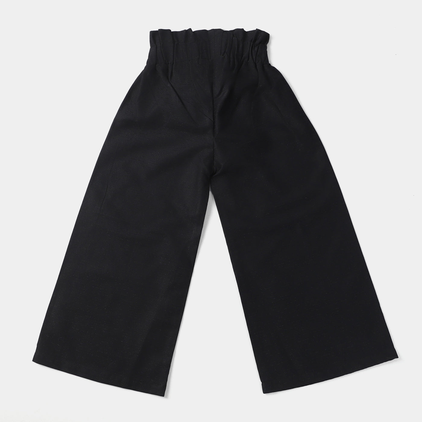 Girls Cotton Pant Shimmer-BLACK