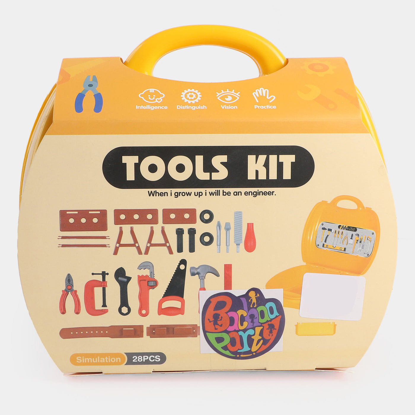 Engineer Tools Kit Play Set For Kids