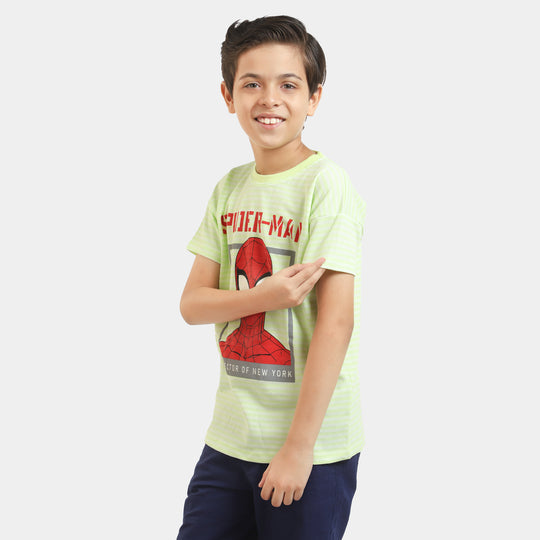 Boys T-Shirt Character- Sharp Green