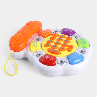 Electric Telephone Learning & Musical Toy For Kids