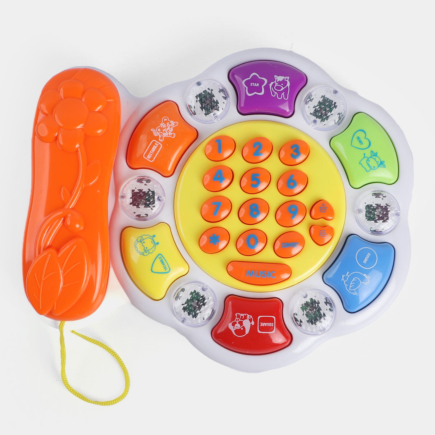 Electric Telephone Learning & Musical Toy For Kids