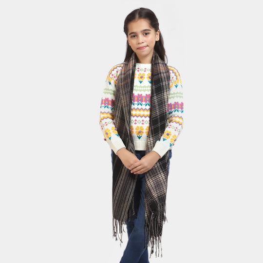 Girls Woolen Scarf Shawl Wrap