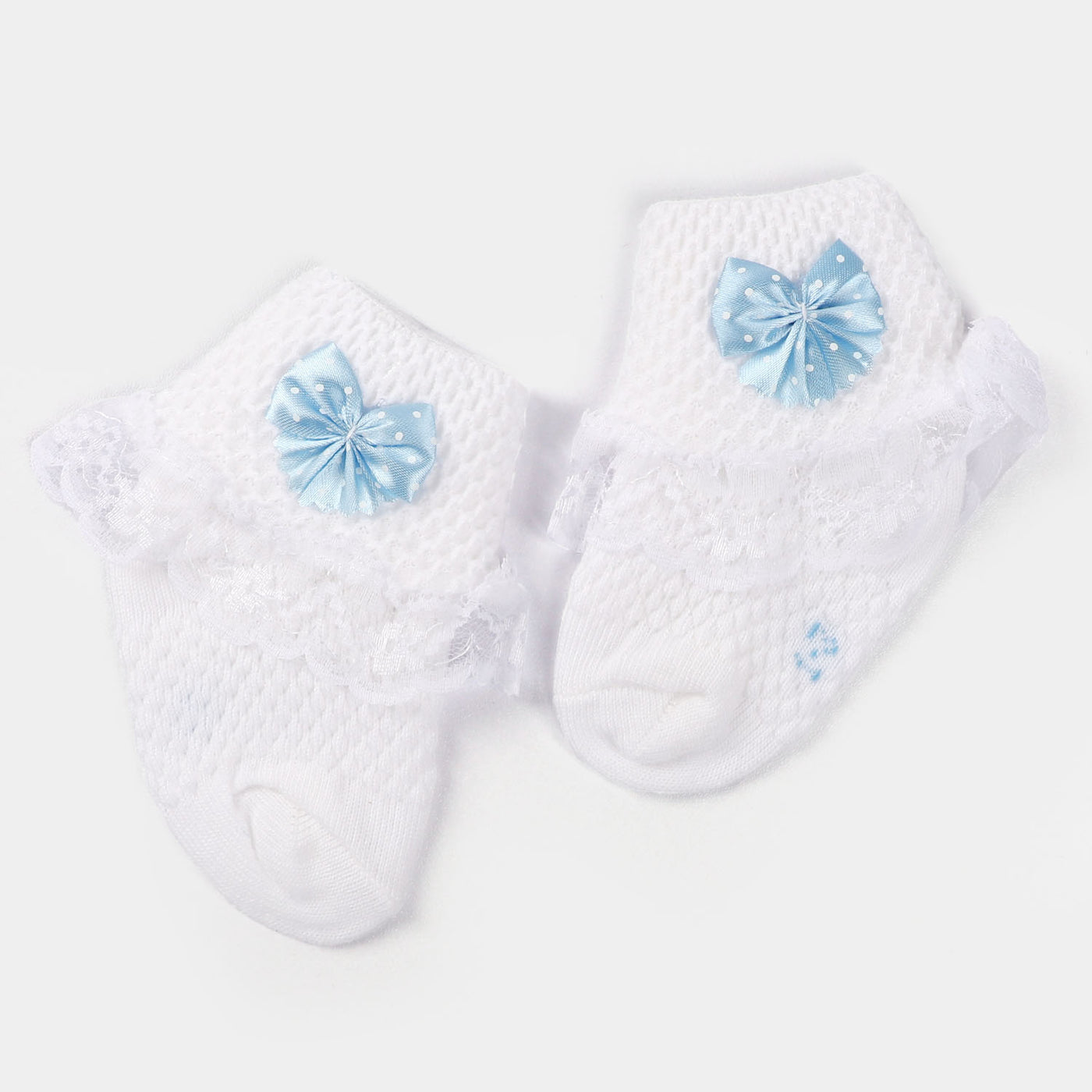 Baby Cotton Lace Frill Socks | 4M+