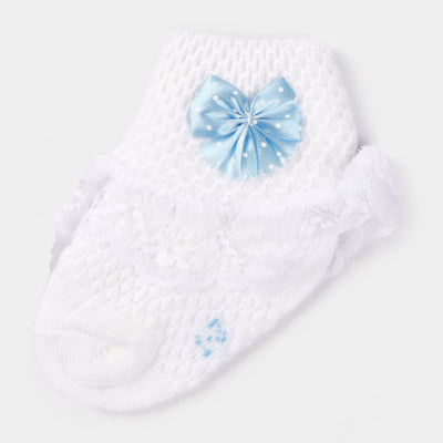 Baby Cotton Lace Frill Socks | 4M+