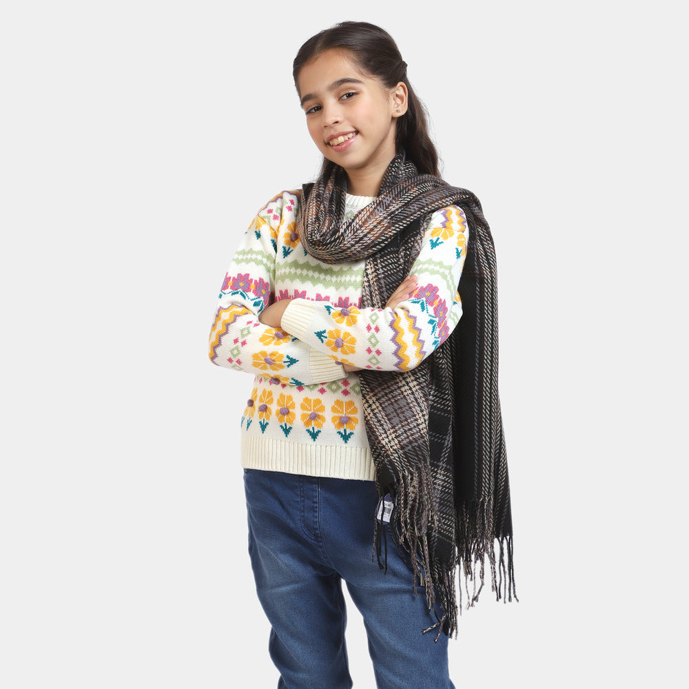 Girls Woolen Scarf Shawl Wrap