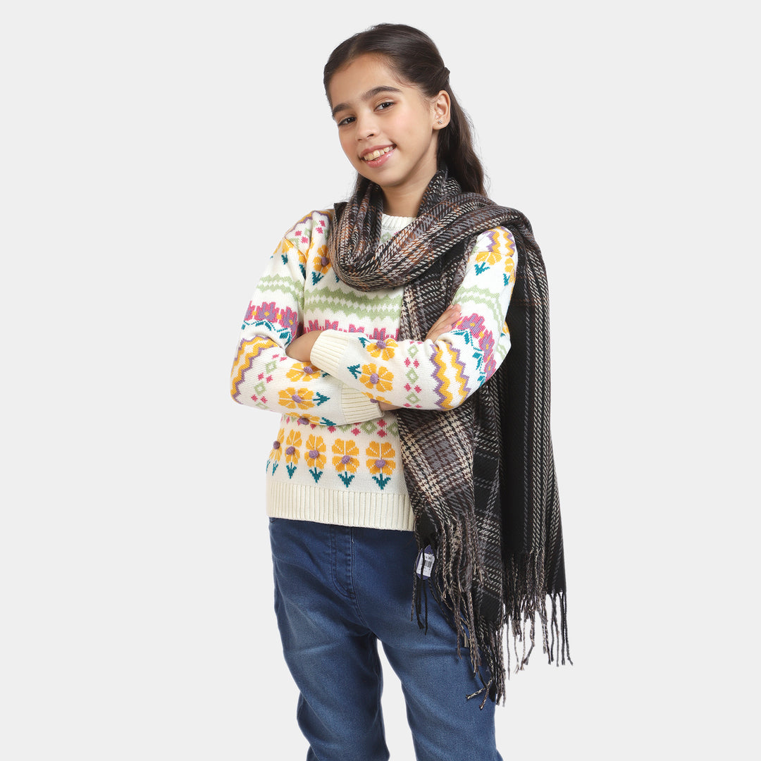 Girls Woolen Scarf Shawl Wrap