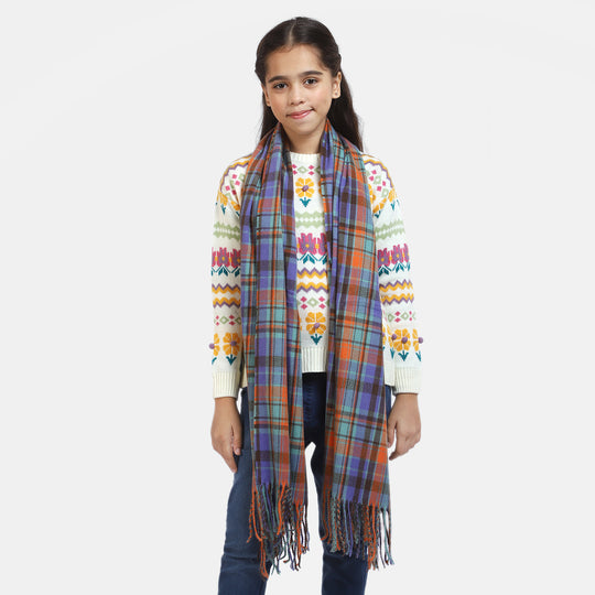 Girls Woolen Scarf Shawl Wrap