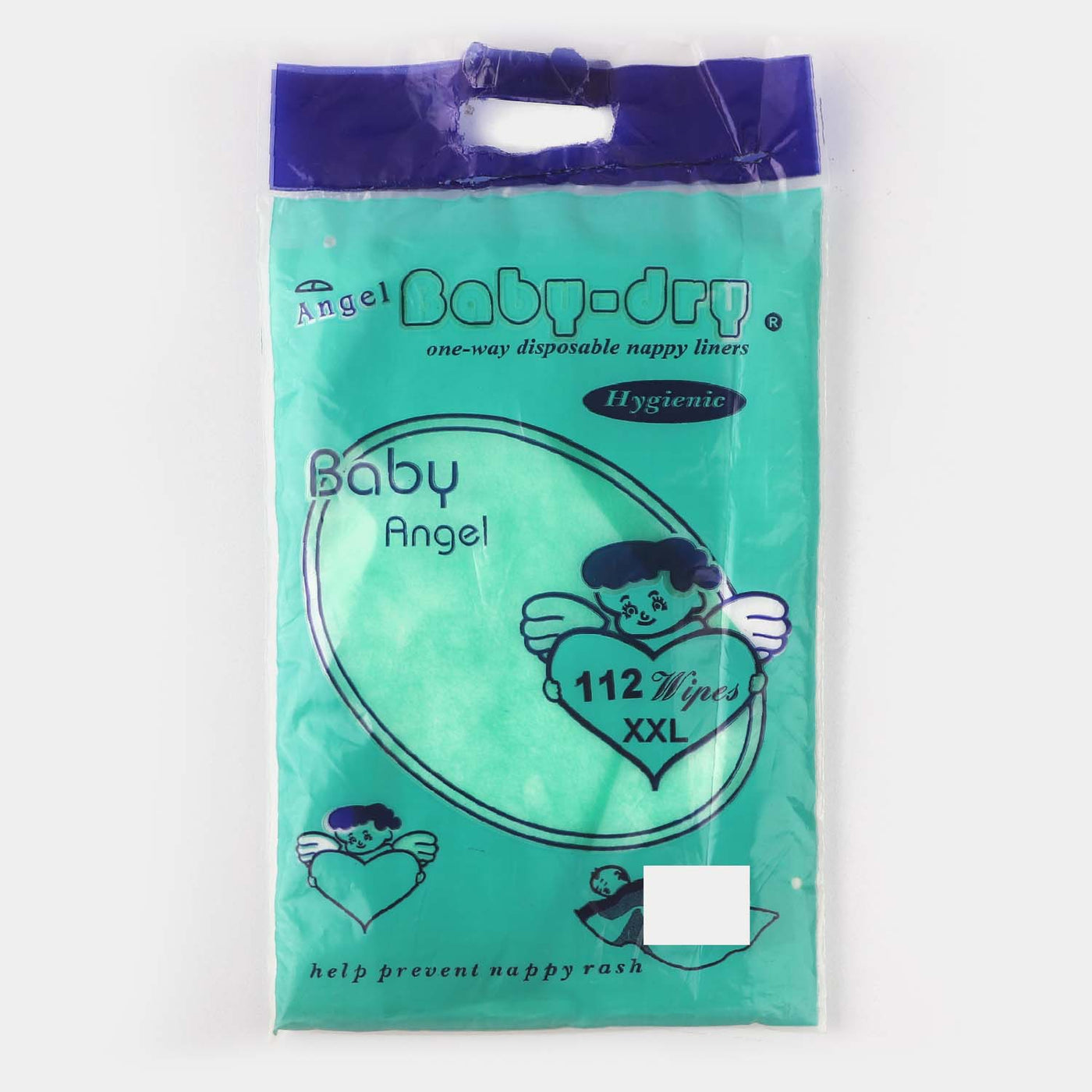 Angel Baby Nappy Liner | 112 Wipes