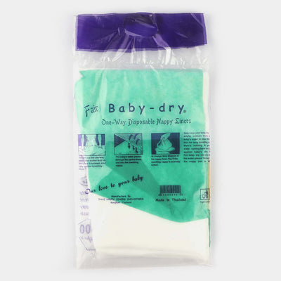 Fair Baby Dry Nappy Liner 100PCs