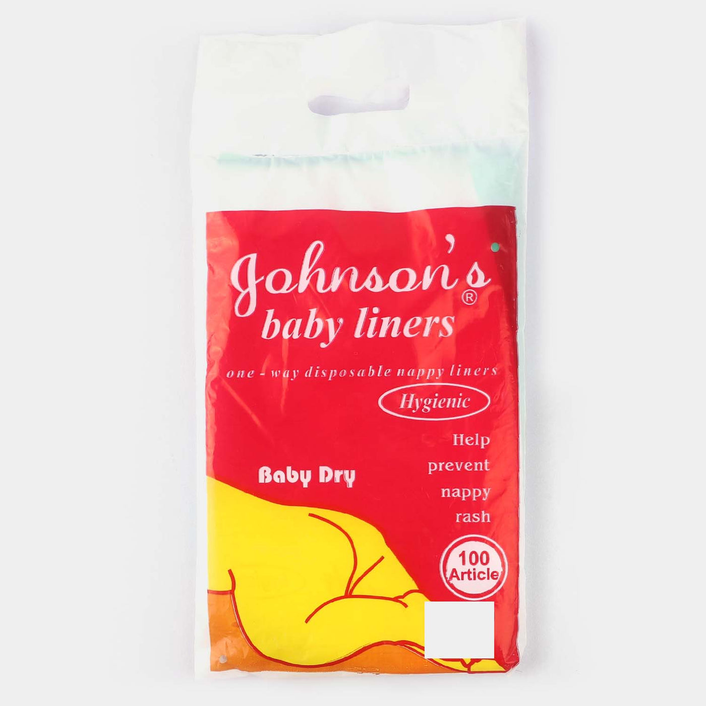 Johnson's Nappy Liners 100PCs