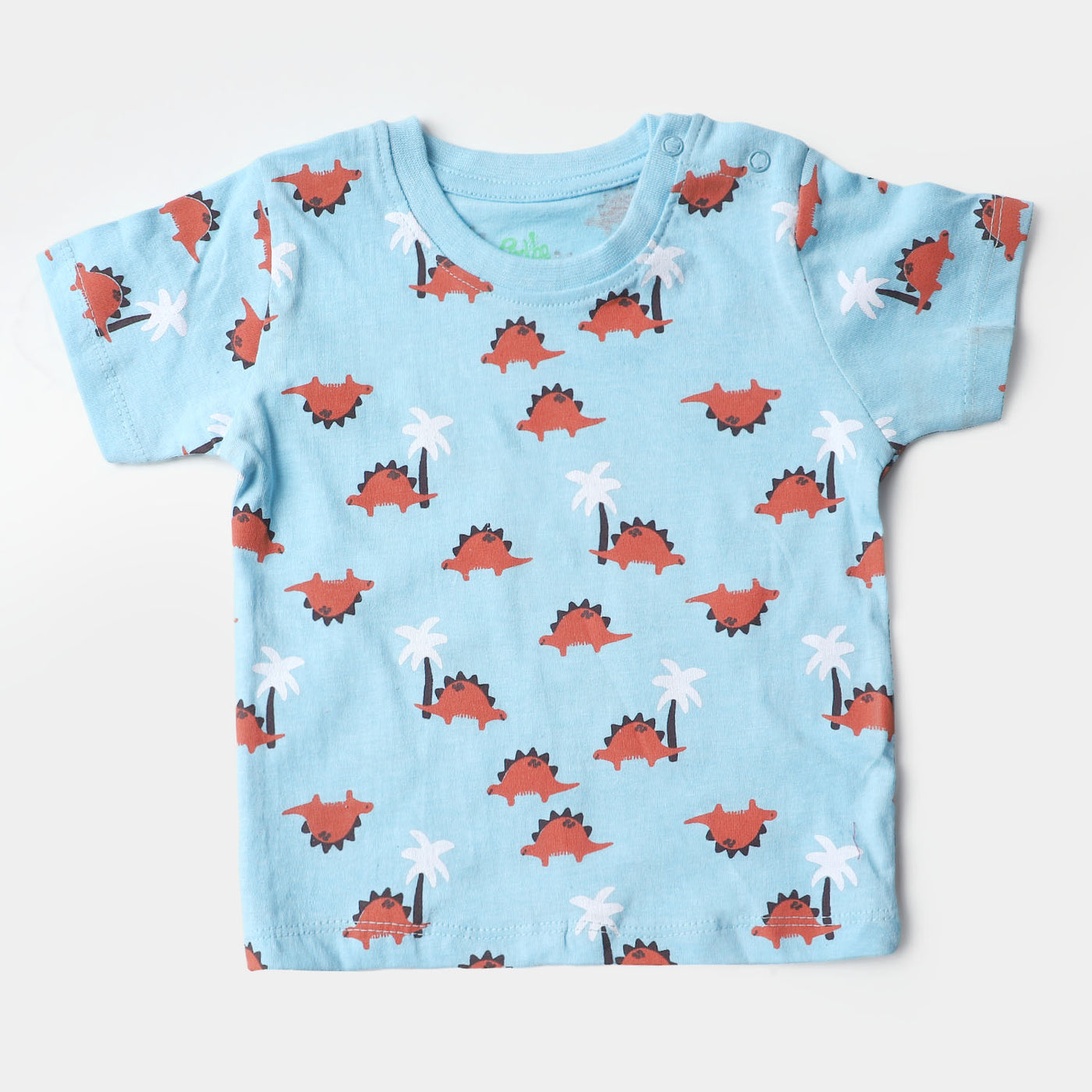 4 Piece Set Dino & Tree - Sky Blue