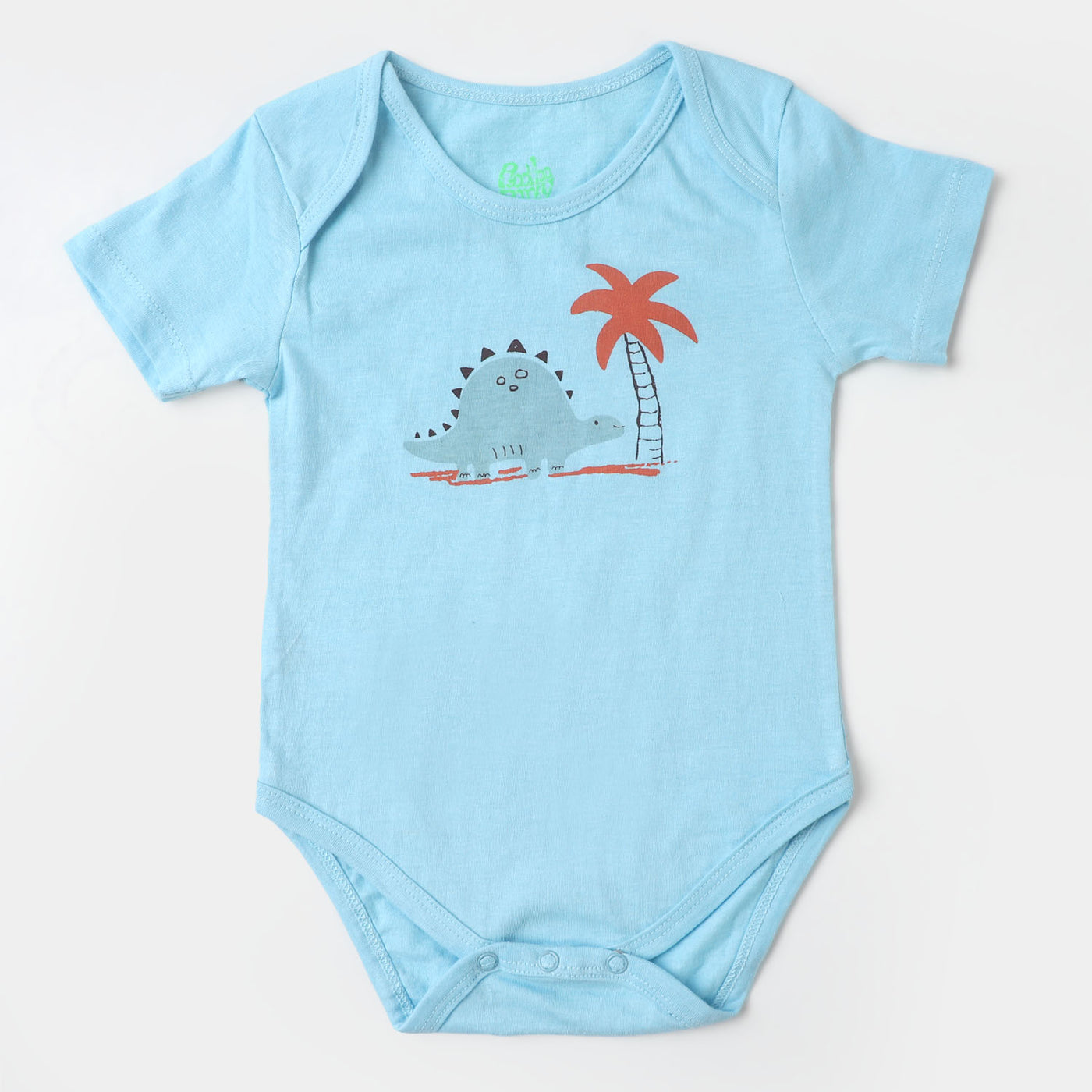 4 Piece Set Dino & Tree - Sky Blue