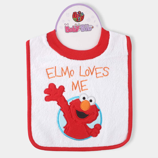 Round Neck Terry Bib | 6M+