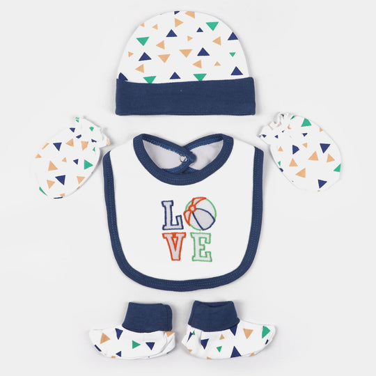 Baby Universe Socks & Cap Set | 4PCs