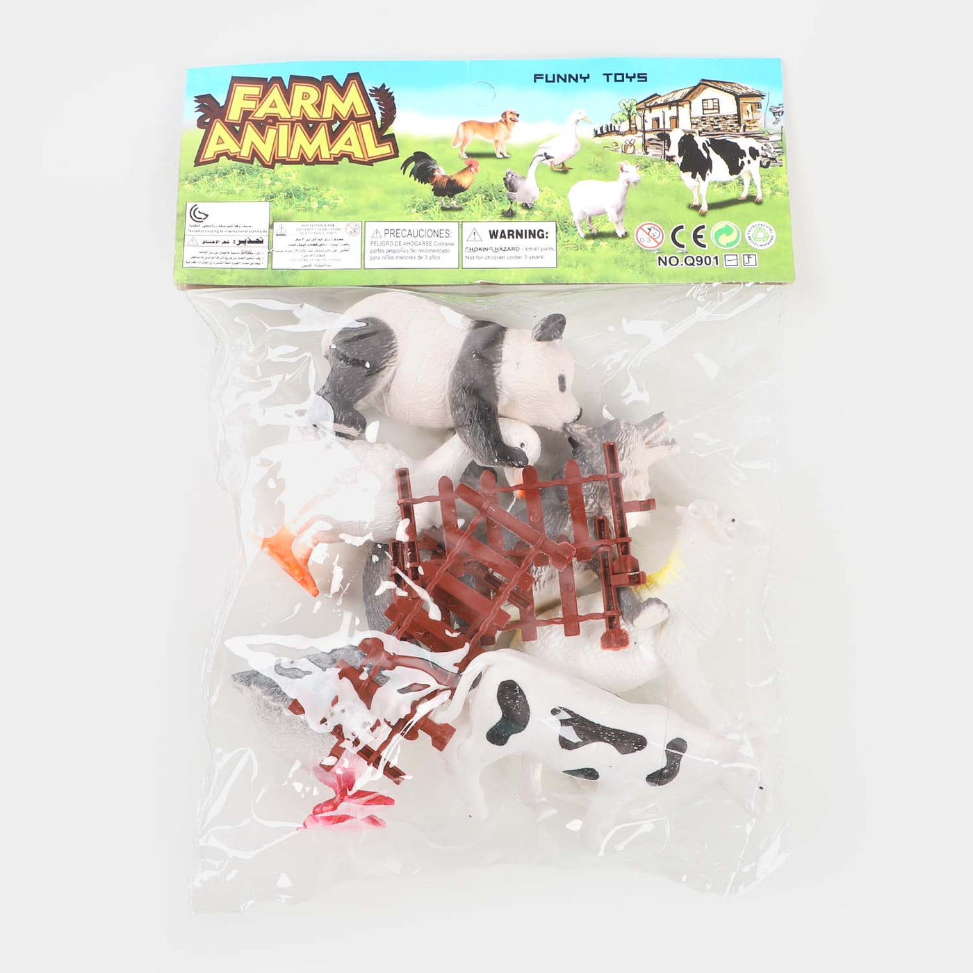 Farm Animal Set 6Pcs Toy For Kids