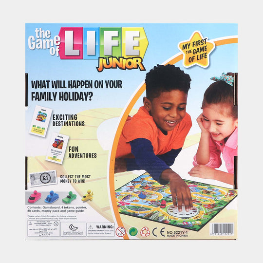 The Game of Life Junior Board Game for Kids