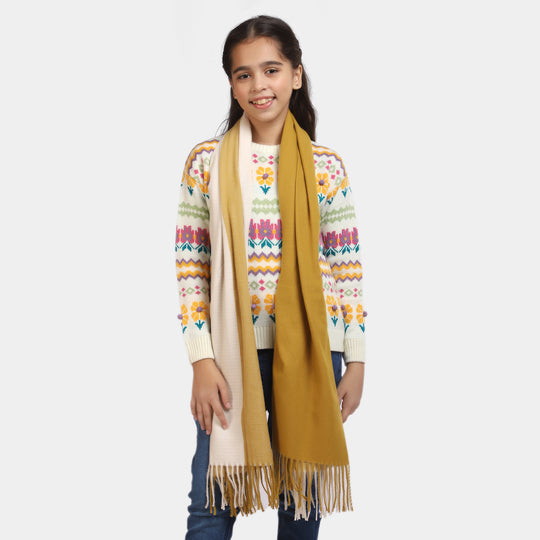 Girls Woolen Scarf Shawl Wrap