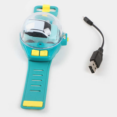 Wrist Watch Mini Remote Control Car | Green