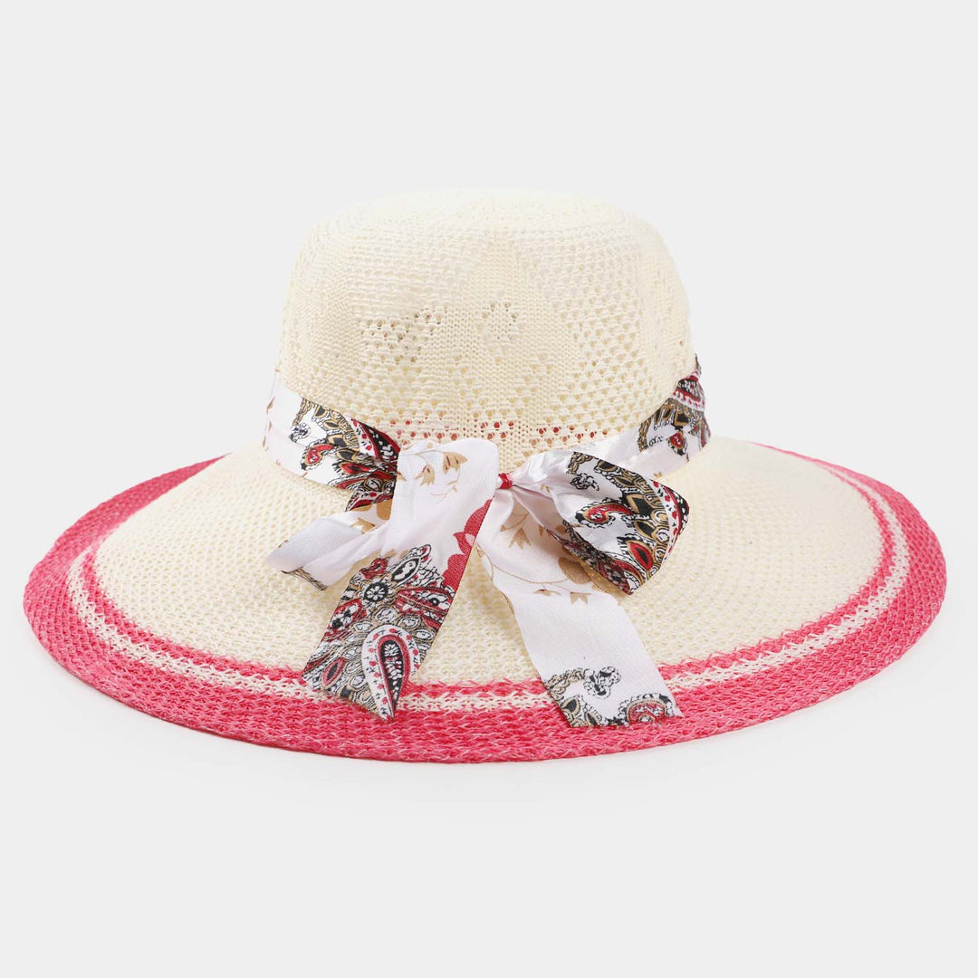 Girls Sun Round Cap/Hat | 7year +