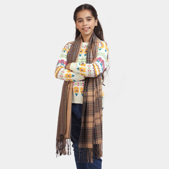 Girls Woolen Scarf Shawl Wrap