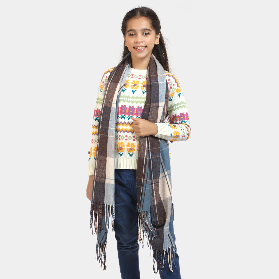 Girls Woolen Scarf Shawl Wrap