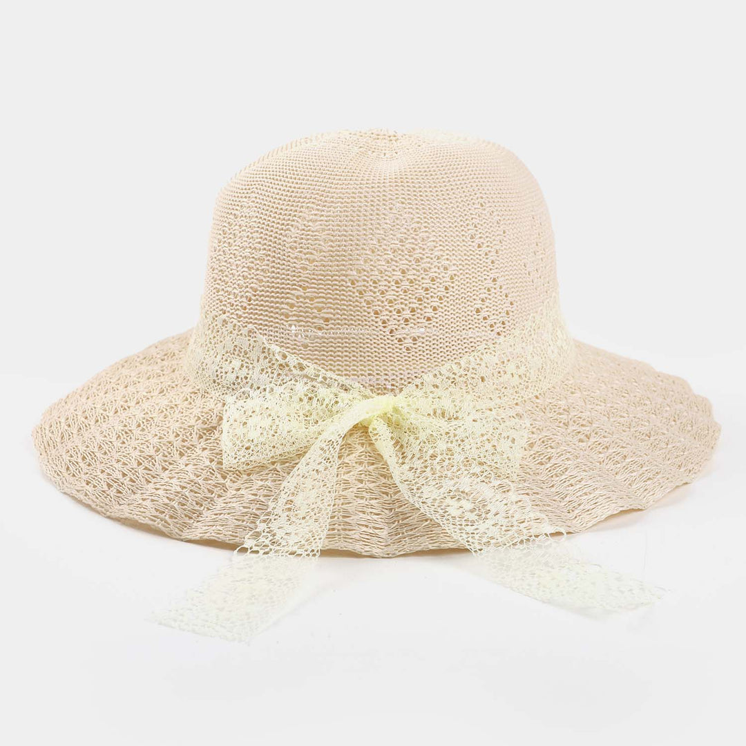 Girls Sun Round Cap/Hat | 7year +