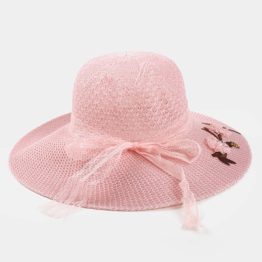 Girls Sun Round Cap/Hat | 7year +