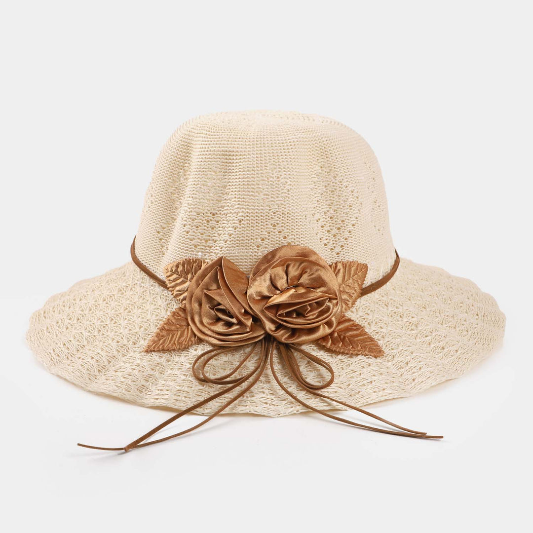 Girls Sun Round Cap/Hat | 7year +