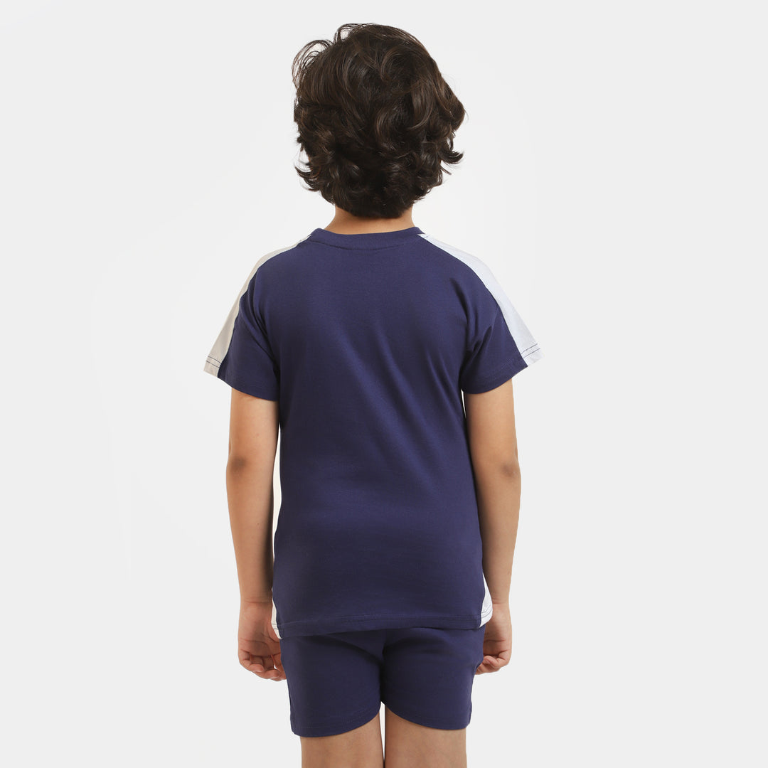 Boys 2 Piece Suit - Navy