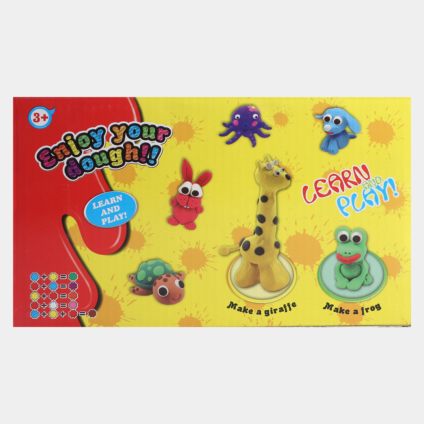 Color Dough Play Set For Kids